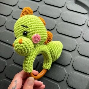 Handmade baby rattle